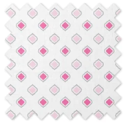 Bacati - Morocan Tiles Pink/Gray Muslin 100 Percent Cotton Universal Baby US Standard Crib Or Toddler Bed Fitted Sheet -Baby Products Store GUEST 01eb823d f7a4 40a3 bbcf fa97f71007fb