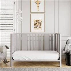 Room & Joy Emmett Curved Post 3-in-1 Crib - Sharkey Gray -Baby Products Store GUEST 01f99767 aa6b 421b 9dc8 3d5c5c698572