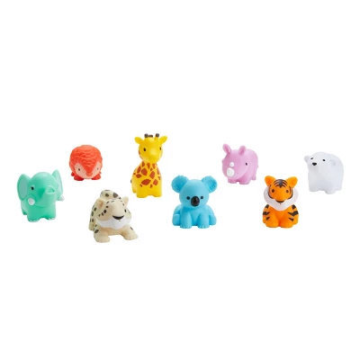 Munchkin Wild Animal Bath Toy Squirts - 8pk 2 Munchkin Wild Animal Bath Toy Squirts - 8pk - Image 2
