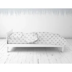 Bacati - Star Gray Ikat Muslin 4pc Toddler Bedding Set 11 Bacati - Star Gray Ikat Muslin 4pc Toddler Bedding Set -Baby Products Store GUEST 03d187cb f91b 4f3e b612 5a2918f65bac