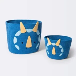 Coiled Rope Forest Animal Small Round Storage Basket - Dinosaur - Cloud Island™ -Baby Products Store GUEST 06af51e5 9caf 46b1 b180 4b97d333aeac