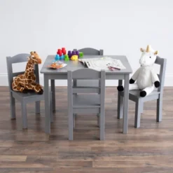 5pc Kids' Wood Table And Chair Set - Humble Crew -Baby Products Store GUEST 0825c7c9 91b2 49ed a97d 78b3fe890149