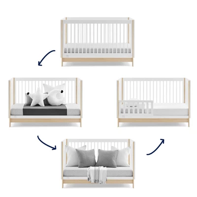 BabyGap By Delta Children Tate 4-in-1 Convertible Crib - Greenguard Gold Certified 3 BabyGap By Delta Children Tate 4-in-1 Convertible Crib - Greenguard Gold Certified - Image 3