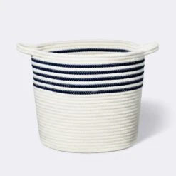 Coiled Rope Bin With Color Band - Cloud Island™ -Baby Products Store GUEST 0901c62a 2148 47a4 9afd b3297d148d7b
