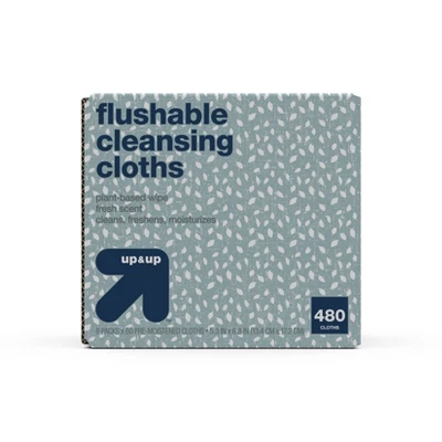 Flushable Cleaning Cloths - Fresh Scent - Up & Up™ 3 Flushable Cleaning Cloths - Fresh Scent - Up & Up™ - Image 3