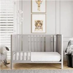 Room & Joy Emmett Curved Post 3-in-1 Crib - Sharkey Gray -Baby Products Store GUEST 0b9eb1ec a8fa 4de5 8e09 cd28269f65be