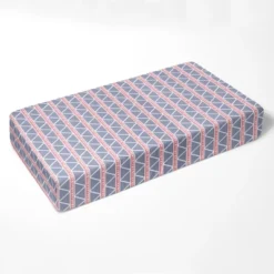 Bacati - Emma Large Triangles Coral Navy Muslin 3 Pc Toddler Bed Sheet Set -Baby Products Store GUEST 0c66b0af f8da 45fa 98c8 d66feadd48bd