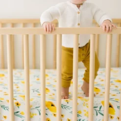 Clementine Kids Buttercup Blossom Crib Sheet