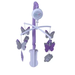 Bacati - Watercolor Floral Purple Gray 10 Pc Girls Crib Bedding Set With Long Rail Guard Cover -Baby Products Store GUEST 0ede9010 141f 4263 9b1b d69c59b935af