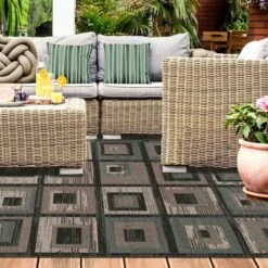 Color Block Tile Geometric Indoor Outdoor Runner Or Area Rug By Blue Nile Mills -Baby Products Store GUEST 0fe89834 557a 4622 a1b5 050675b56ffc