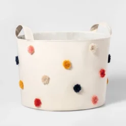 Pom-Pom Kids' Storage Basket Cream - Pillowfort™ -Baby Products Store GUEST 13e4dbef df98 4d2c a3ff 314fc8722bbf