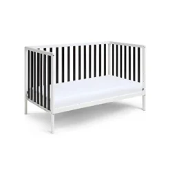 Baby Cache Deux Remi 3-in-1 Convertible Island Crib - White/Black -Baby Products Store GUEST 168766ec a80e 47d7 9c6c 4072b468c7e3