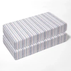 Bacati - Olivia Coral Navy 10 Pc Girls Crib Bedding Set With 2 Crib Fitted Sheets -Baby Products Store GUEST 168b49bb 81b3 4afb ba63 1931d39eb930