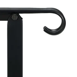 JOMEED UP040 1, 2, Or 3 Step Wrought Iron Transitional Entrance Handrail With Hardware For Outdoor Spaces, Walkways, Patios, And More, Black -Baby Products Store GUEST 190efbd2 9369 4208 b983 2ad486d9f1ec