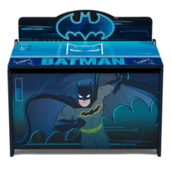 Delta Children Batman Deluxe Toy Box - Greenguard Gold Certified -Baby Products Store GUEST 19a56a4c 1fe7 4e1c be81 b50104e39241