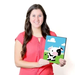 Big Dot Of Happiness Farm Animals - Barnyard Nursery Wall Art And Kids Room Decorations - Gift Ideas - 7.5 X 10 Inches - Set Of 3 Prints -Baby Products Store GUEST 1af65fa4 6aca 4d37 a14e 98cba8533307