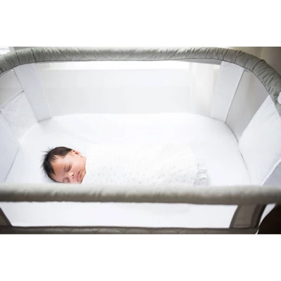 Baby Delight Beside Me Dreamer Deluxe Bassinet And Bedside Sleeper - Quilted Pebble Gray 11 Baby Delight Beside Me Dreamer Deluxe Bassinet And Bedside Sleeper - Quilted Pebble Gray - Image 11