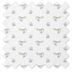 Bacati - Happy Monkeys Purple Muslin 100 Percent Cotton Universal Baby US Standard Crib Or Toddler Bed Fitted Sheet 7 Bacati - Happy Monkeys Purple Muslin 100 Percent Cotton Universal Baby US Standard Crib Or Toddler Bed Fitted Sheet -Baby Products Store GUEST 1d8a2253 046a 4b60 ad23 3d6719e1358a