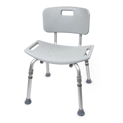 McKesson Bath Bench 19.25" W 11-1/2 Inch Seat Depth 300 Lbs. Weight Capacity 146-12202KD-4, 4 Ct 3 McKesson Bath Bench 19.25" W 11-1/2 Inch Seat Depth 300 Lbs. Weight Capacity 146-12202KD-4, 4 Ct - Image 3