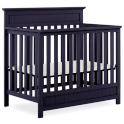 Dream On Me JPMA Certified Harbor 4-in-1 Convertible Mini Crib