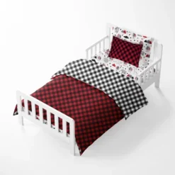 Bacati - Lumberjack Red Black 5 Pc Toddler Bedding Set 11 Bacati - Lumberjack Red Black 5 Pc Toddler Bedding Set -Baby Products Store GUEST 25704bc2 5009 49d3 8b41 79c070327788