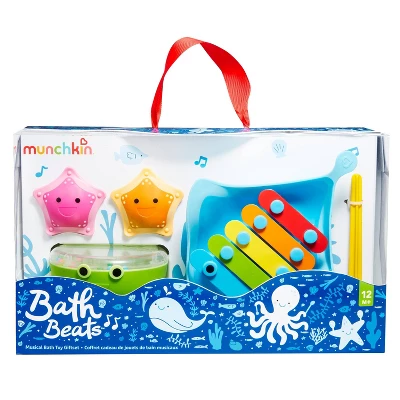 Munchkin Bath Beats Musical Bath Toy Xylophone Bath Drum And Shakers Gift Set 7 Munchkin Bath Beats Musical Bath Toy Xylophone Bath Drum And Shakers Gift Set - Image 7