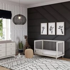 Room & Joy Jonas 3 In 1 Crib - Gray With Metal Legs -Baby Products Store GUEST 299b94bc e1cc 4981 ad03 890a4879331a