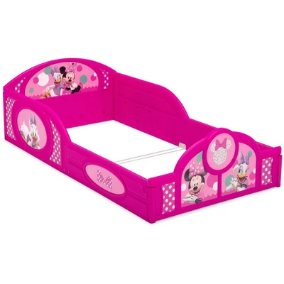 Disney Minnie Mouse Plastic Sleep And Play Toddler Bed With Attached Guardrails - Delta Children 8 Disney Minnie Mouse Plastic Sleep And Play Toddler Bed With Attached Guardrails - Delta Children - Image 8