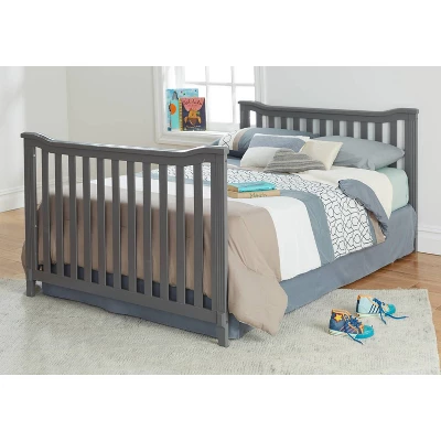 Sorelle 221 Full Size Crib Conversion Rail Gray 1 Sorelle 221 Full Size Crib Conversion Rail Gray