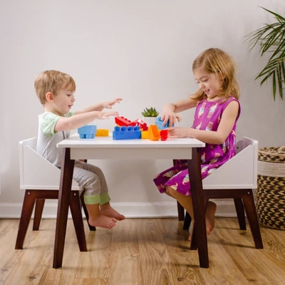 Modern Table And Chair Set Chairs - WildKin 2 Modern Table And Chair Set Chairs - WildKin - Image 2