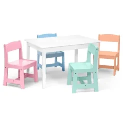 Delta Children MySize Kids' Table With 4 Chairs - Greenguard Gold Certified -Baby Products Store GUEST 2b6a8636 9d10 4f12 b516 bec369ec9216