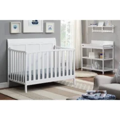 Suite Bebe Shailee 4-in-1 Convertible Crib - White -Baby Products Store GUEST 2d9b74f4 29e3 47a1 ac88 fe9974b3dbff