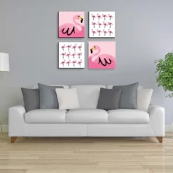 Big Dot Of Happiness Pink Flamingo - Tropical Summer Kids Room, Nursery Decor And Home Decor - 11 X 11 Inches Kids Wall Art - Set Of 4 Prints 8 Big Dot Of Happiness Pink Flamingo - Tropical Summer Kids Room, Nursery Decor And Home Decor - 11 X 11 Inches Kids Wall Art - Set Of 4 Prints -Baby Products Store GUEST 2e3aac16 7e14 4f04 945b 8449cc457024