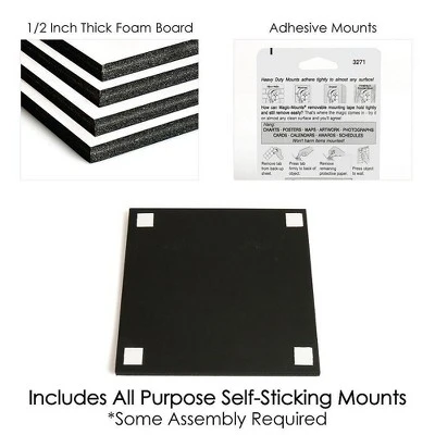 Big Dot Of Happiness Pink Flamingo - Tropical Summer Kids Room, Nursery Decor And Home Decor - 11 X 11 Inches Kids Wall Art - Set Of 4 Prints 4 Big Dot Of Happiness Pink Flamingo - Tropical Summer Kids Room, Nursery Decor And Home Decor - 11 X 11 Inches Kids Wall Art - Set Of 4 Prints - Image 4