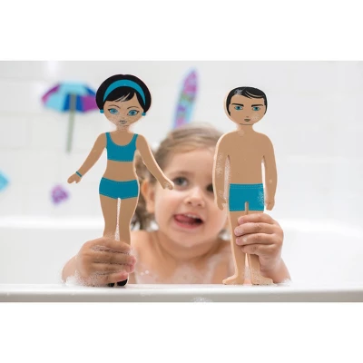 Edushape Magic Creations Splash Of Fashion Foam Bath Toy - 39pc 2 Edushape Magic Creations Splash Of Fashion Foam Bath Toy - 39pc - Image 2