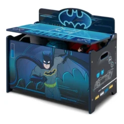 Delta Children Batman Deluxe Toy Box - Greenguard Gold Certified -Baby Products Store GUEST 31fe1d75 a0fe 4e13 8505 9547e67d1a24