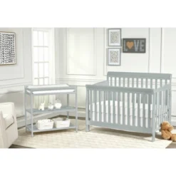 Suite Bebe Riley 4-in-1 Convertible Crib - Gray -Baby Products Store GUEST 32083ba6 5fbe 4152 89bb a64e8ba892e0