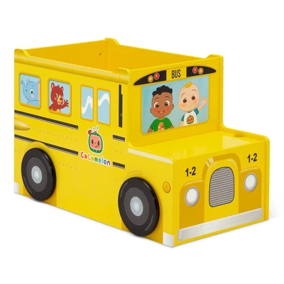 Delta Children Cocomelon School Bus Toy Box - Greenguard Gold Certified 8 Delta Children Cocomelon School Bus Toy Box - Greenguard Gold Certified - Image 8