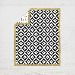 Bacati - Love Aztec Print Black Gold 10 Pc Crib Bedding Set With Long Rail Guard Cover -Baby Products Store GUEST 32becea8 fa7d 49cc 9cdb 60d777eacdc8