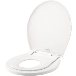 Mayfair By Bemis Little2Big Never Loosens Round Plastic Children's Potty Training Toilet Seat With Slow Close Hinge - White -Baby Products Store GUEST 335acd3e 9423 49b1 81cc 4d1b22de622a