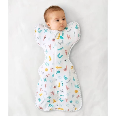Love To Dream Ecovero Swaddle Wrap - Alphabet Soup - S 2 Love To Dream Ecovero Swaddle Wrap - Alphabet Soup - S - Image 2