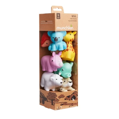 Munchkin Wild Animal Bath Toy Squirts - 8pk 3 Munchkin Wild Animal Bath Toy Squirts - 8pk - Image 3