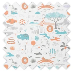 Jungle Safari Boys Aqua/Orange 2 Pack Muslin Swaddling Blanket 10 Jungle Safari Boys Aqua/Orange 2 Pack Muslin Swaddling Blanket -Baby Products Store GUEST 3824caf5 63ee 4800 97a0 d71880dd202e 1