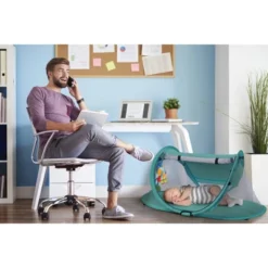 KidCo PeaPod Camp Lightweight Pop Up Child Portable Travel Bed Tent Extension With Retractable Sun Shade, Storage Pocket, And Carry Bag 7 KidCo PeaPod Camp Lightweight Pop Up Child Portable Travel Bed Tent Extension With Retractable Sun Shade, Storage Pocket, And Carry Bag -Baby Products Store GUEST 39a143fc 2797 4c93 bfad 041e607c8e61