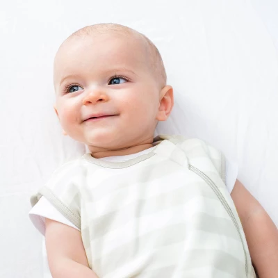 Ecolino Organic Cotton Basic Baby Swaddle Wrap, Gray, 0-6 Months 3 Ecolino Organic Cotton Basic Baby Swaddle Wrap, Gray, 0-6 Months - Image 3