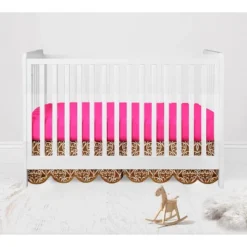 Bacati - Damask Pink Fuschia Chocolate 10 Pc Crib Bedding Set With 2 Crib Fitted Sheets -Baby Products Store GUEST 3cd1eb99 c588 42d2 bbe8 47904fc5ecbe 1