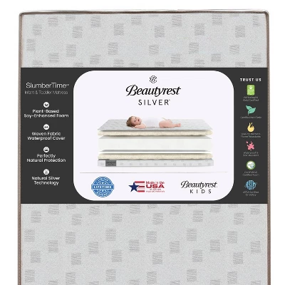 Beautyrest Silver Slumbertime Crib And Toddler Mattress 4 Beautyrest Silver Slumbertime Crib And Toddler Mattress - Image 4
