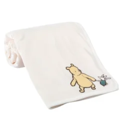 Lambs & Ivy Disney Baby Storytime Pooh Ultra Soft Fleece Baby Blanket - Cream -Baby Products Store GUEST 3e4a5eee 5cd2 4169 a470 0aa0a60d45ee