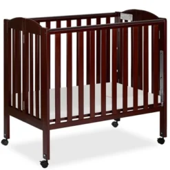 Dream On Me 3 In 1 Portable Folding Stationary Side Crib