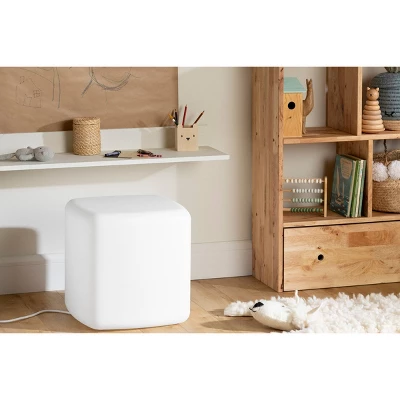 Sweedi Lighted Kids' Stool White - South Shore 6 Sweedi Lighted Kids' Stool White - South Shore - Image 6